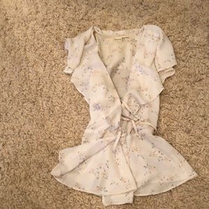 Wrap blouse
